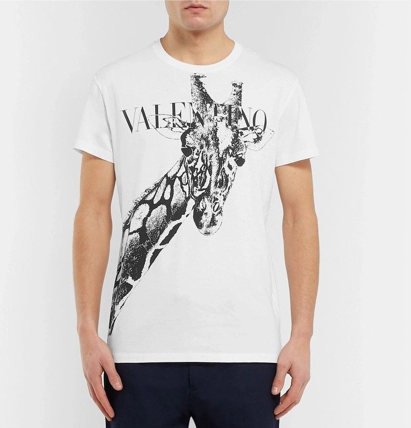 Valentino giraffe t shirt top