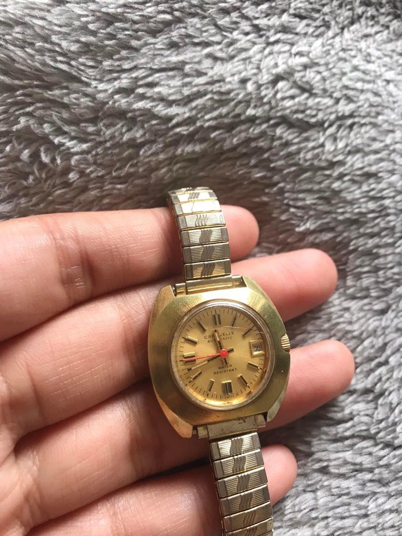 Vintage caravelle ladies watch best sale