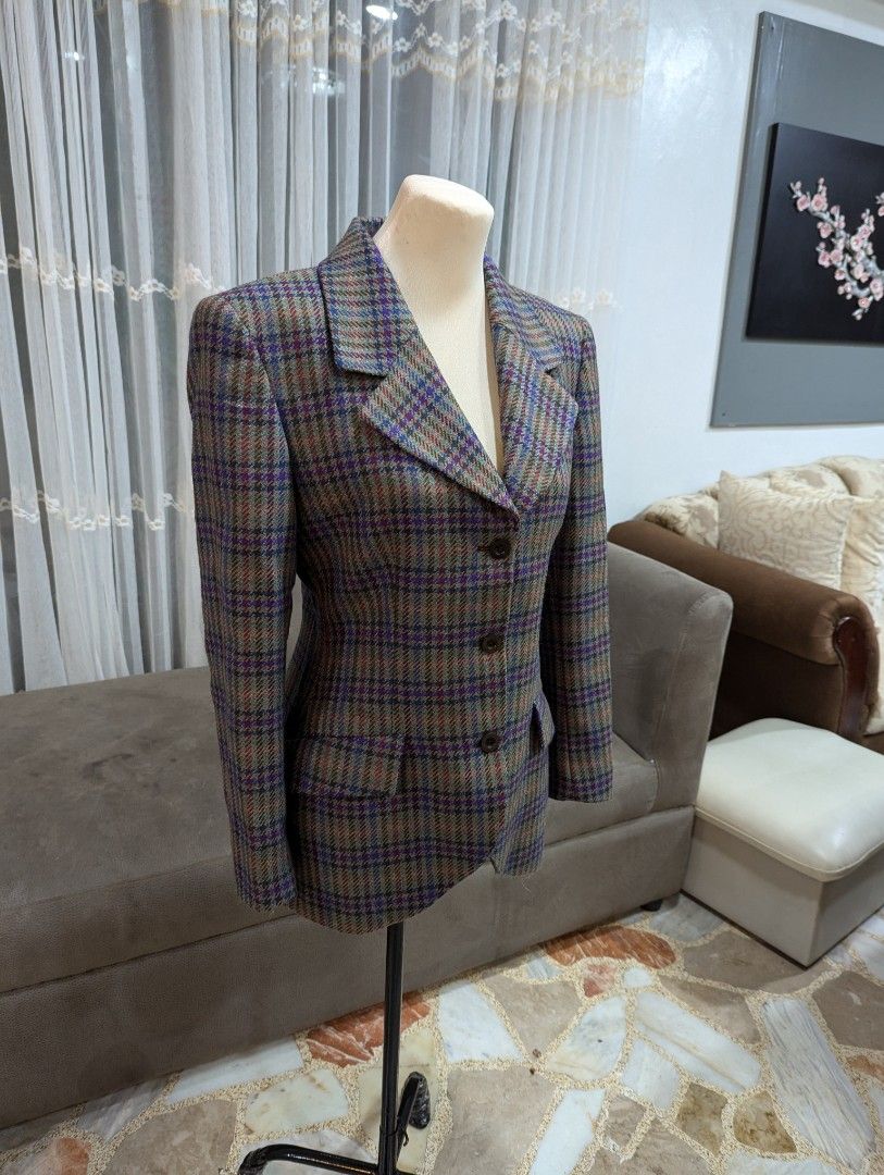Vintage Dior Blazer S-M (Category: Luxury Apparel) located in Taguig. Submitted by piecesforless (Listing ID 1337162705, Image 2). Description: msg for dimensions price negotiable location: Quezon City.