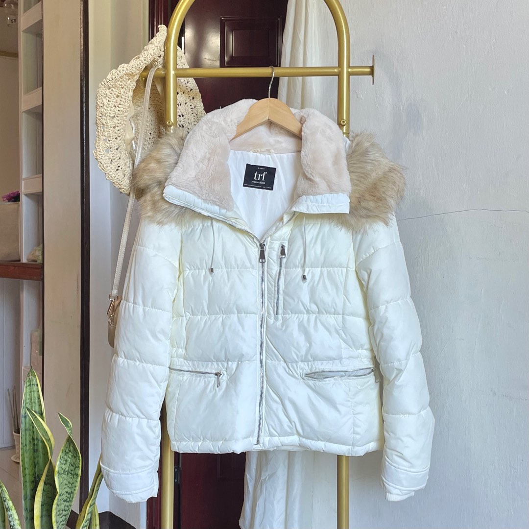 Zara trf puffer jacket clearance