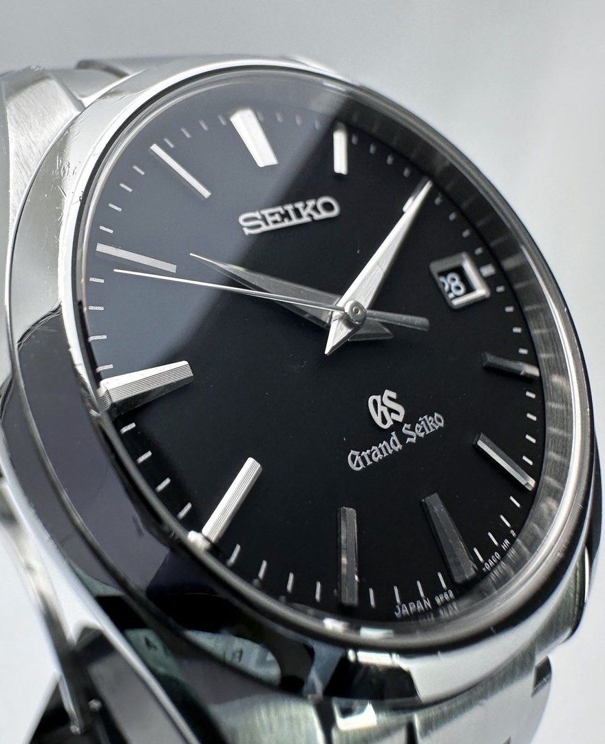 2016 37mm GS Grand Seiko SBGX061 Quartz 9F Black Dial Watch Luxury Watches on Carousell