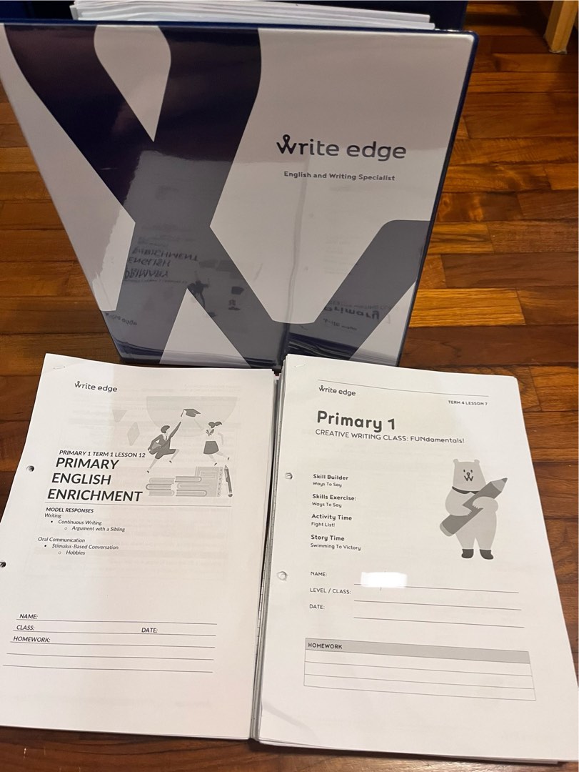 (2024) P1 Write Edge Creative Writing & English Enrichment, Hobbies ...