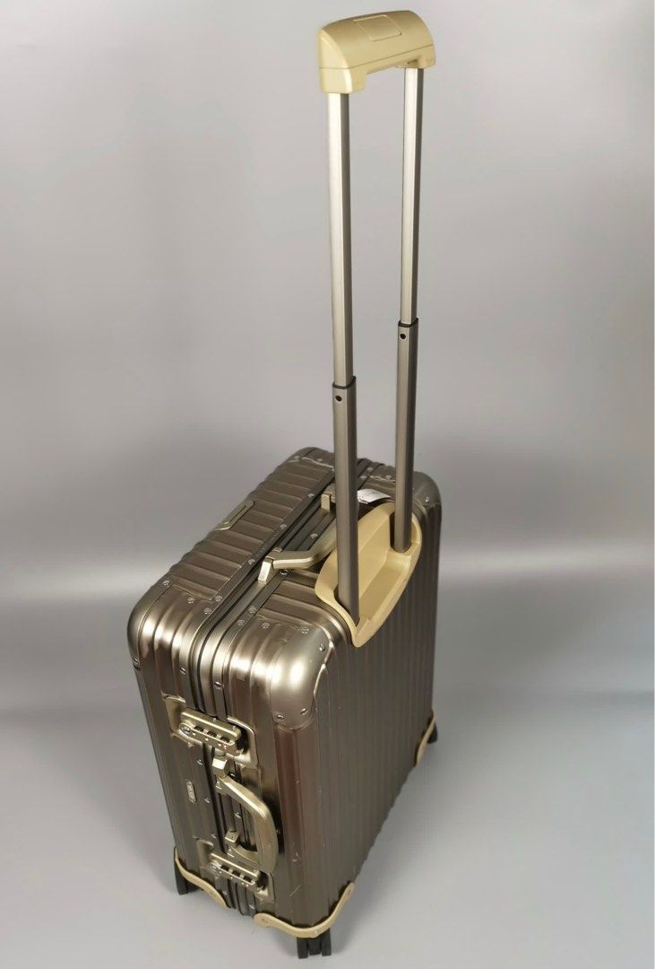 45L RIMOWA Topas cabin plus Titanium, Hobbies & Toys, Travel