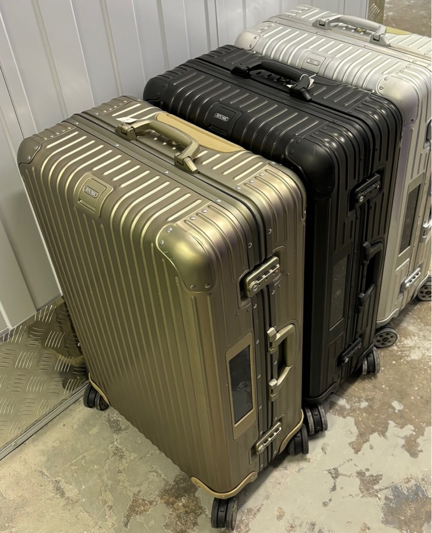 78L RIMOWA Topas Checkin-M/L *e-tag, Hobbies & Toys, Travel