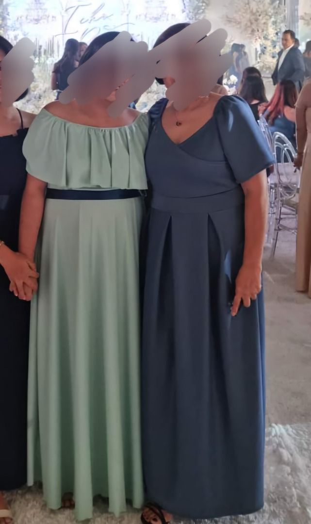 Abay Boho Long Gown (Category: Evening dresses & gowns) located in Quezon City. Submitted by jamcreates (Listing ID 1334119847, Image 3). Description: Plus Size + sf c/o buyer for wedding or special occassions.