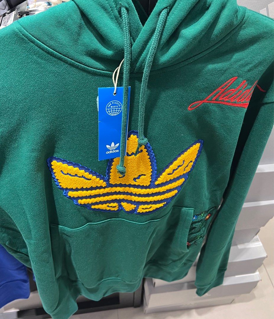 ★adidas originals★COLLEGIATE BADGE フーディ★追跡可 最新☆アディダスメンズ☆COLLEGIATE BADGE HOODIEE☆選べる2色