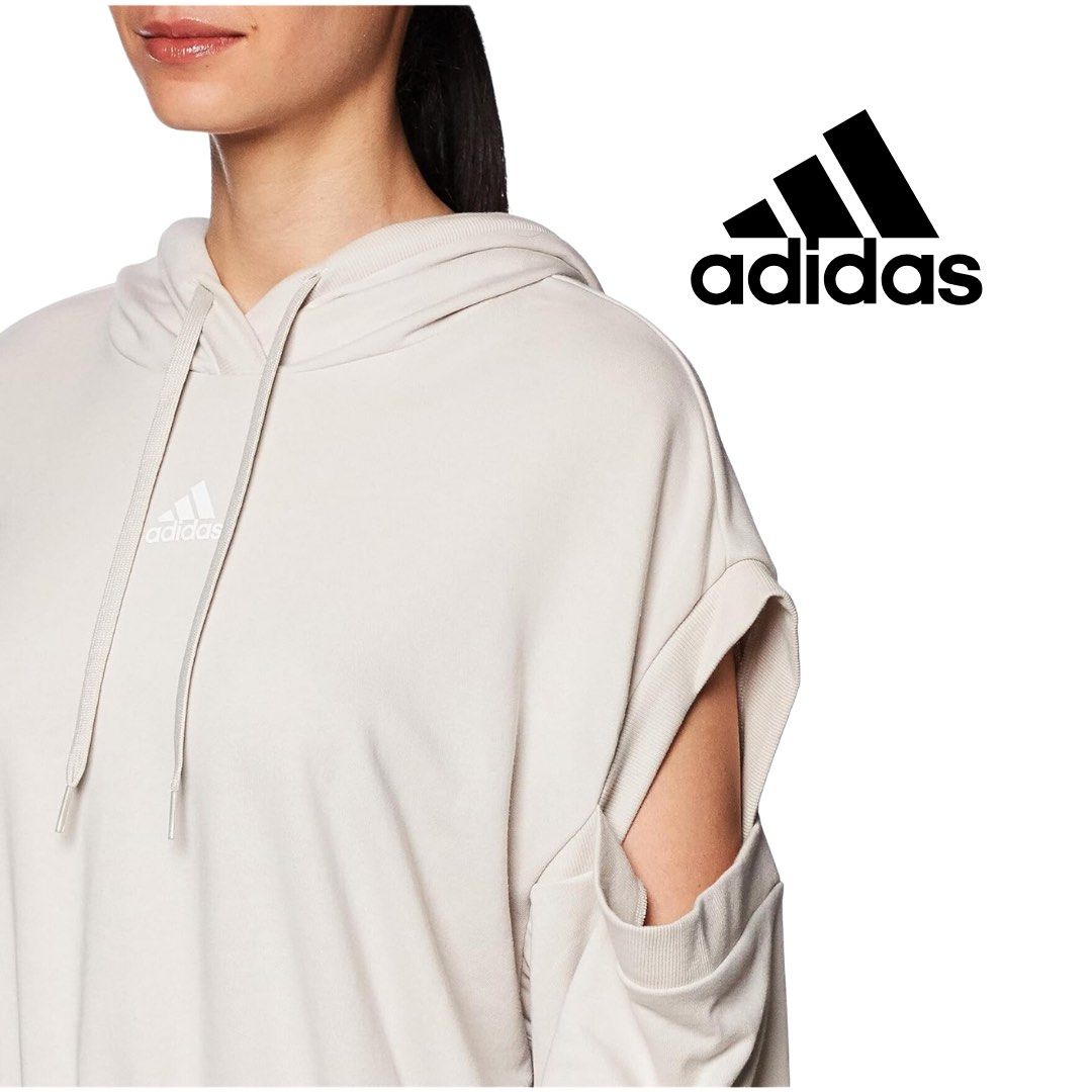 Cold shoulder adidas sweatshirt new arrivals