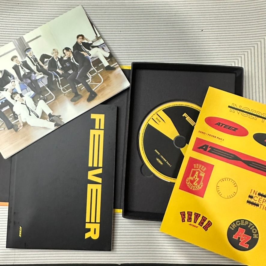 ATEEZ Fever Part 1 Unsealed Album - Inception Version, Hobbies & Toys ...