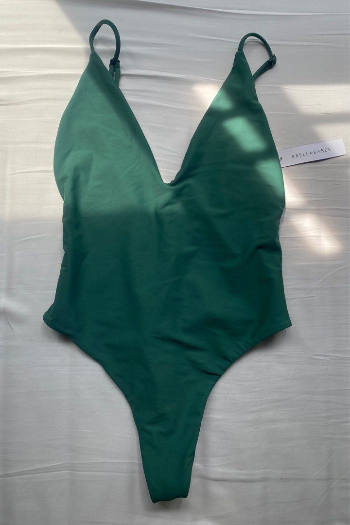 Bellakini Mermaid One Piece in Sage Bikini in S alignswim H&M triangl beach bikini (Category: Bikinis & Swimsuits) located in Singapore. Submitted by sentimentalmum (Listing ID 1334028119, Image 3). Description: As shown in green sage In S No trades pls .
