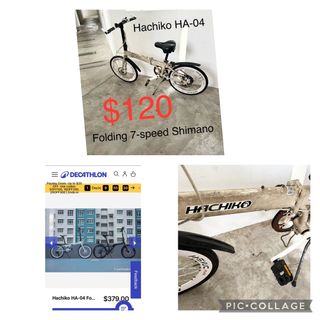 Affordable hachiko ha 04 For Sale Bicycles Parts Carousell Singapore
