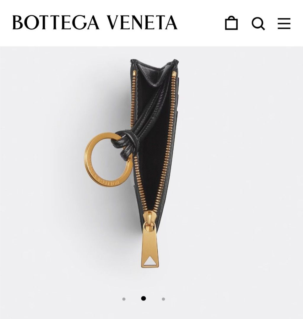 BN Authentic Bottega Veneta Key Pouch Black Luxury Bags Wallets on Carousell