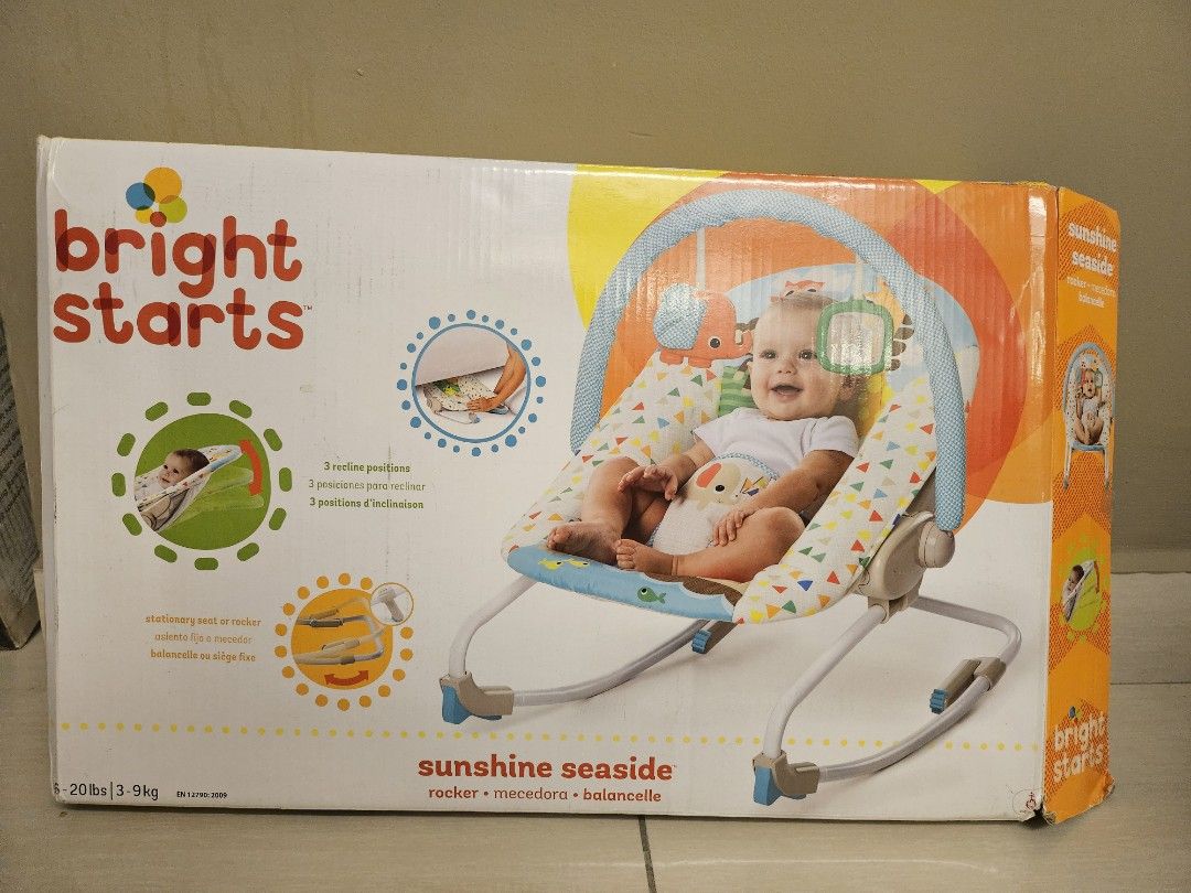 Sunshine seaside infant rocker online