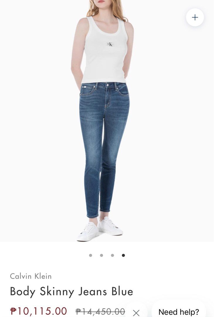 Calvin Klein Ultimate Skinny Jeans Women s Fashion Bottoms Jeans on Carousell