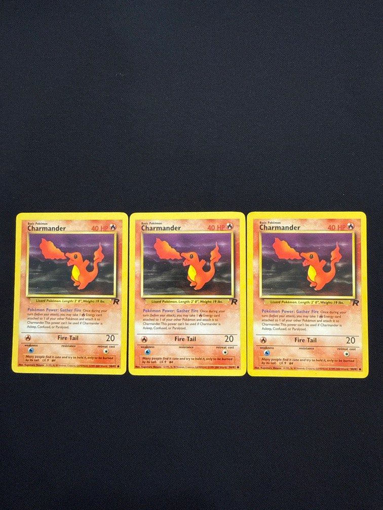Charmander Rocket 50/62 Pokemon Card, Hobbies & Toys, Memorabilia & Collectibles, Vintage Collectibles on Carousell Charmander Rocket 50/62 Pokemon Card, Hobbies & Toys, Memorabilia & Collectibles, Vintage Collectibles on Carousell