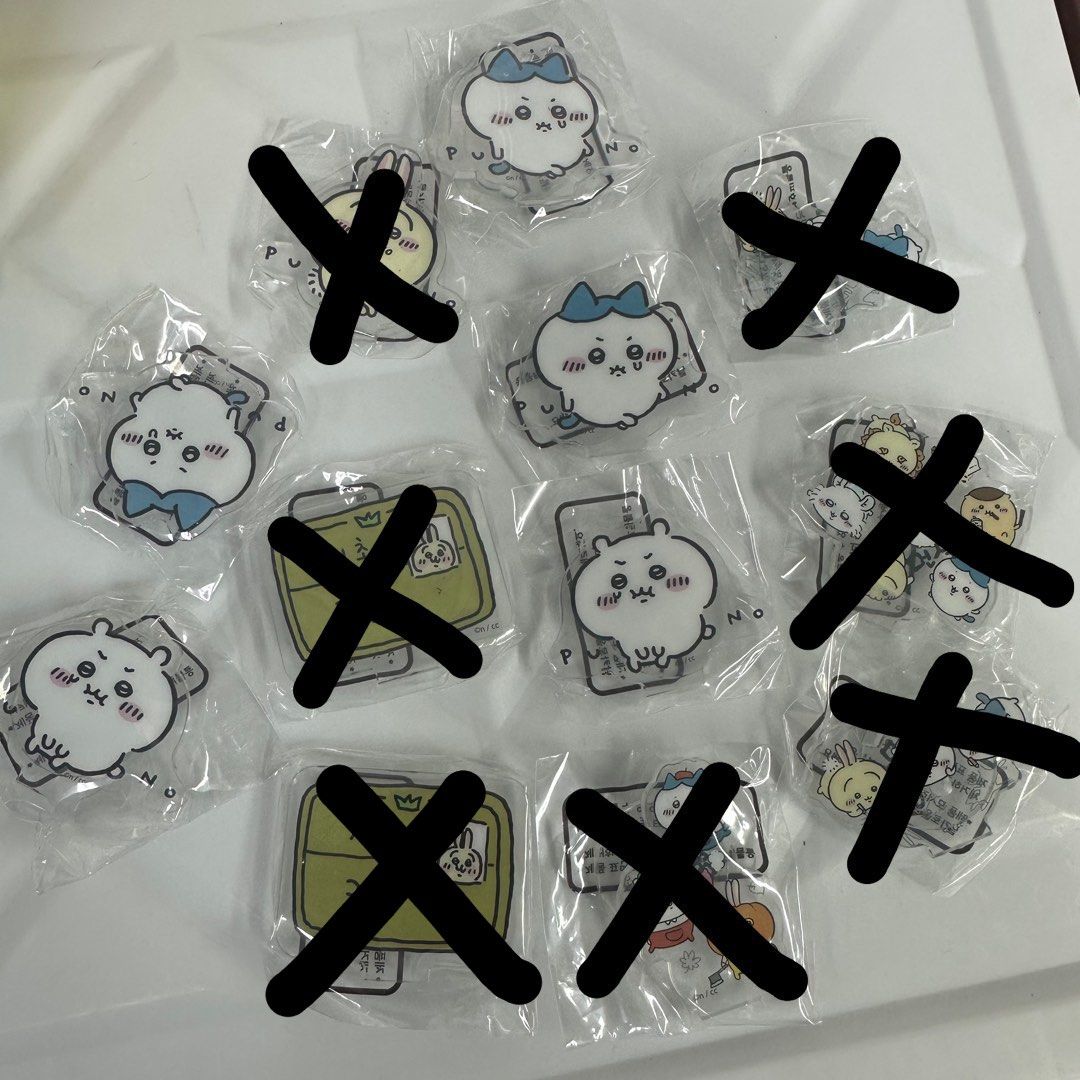 Chiikawa 韓國盲蛋立牌全新（價錢請閱描述）, 興趣及遊戲, 玩具& 遊戲類- Carousell