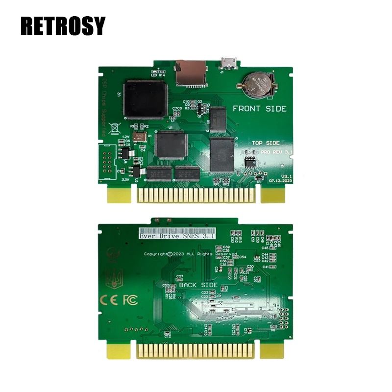 DIY Super DSP Version Plus REV 3.1 Video Game Card for SNES USA NTSC ...