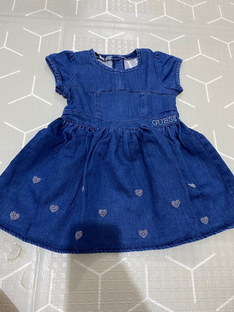 Girl Guess Jeans Dresses Dress Denim Guess Bukan Gingersnaps, Bayi