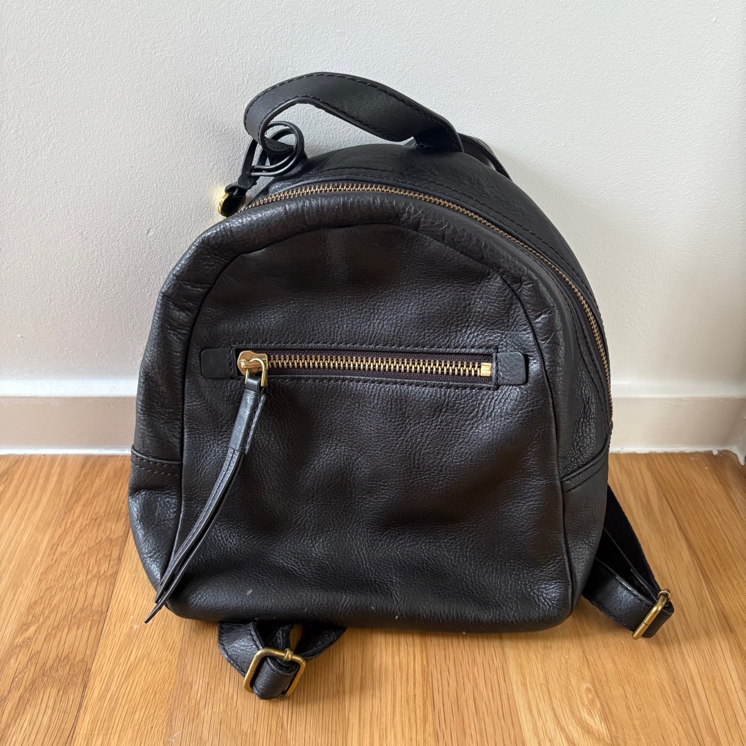 Fossil Megan Backpack in Black Women s Fashion Bags Wallets Backpacks on Carousell