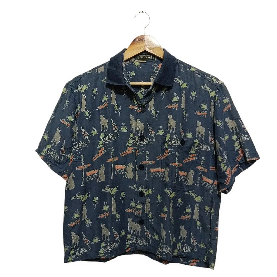 Giocare Cropped Polo Men s Fashion Tops Sets Tshirts Polo Shirts on Carousell