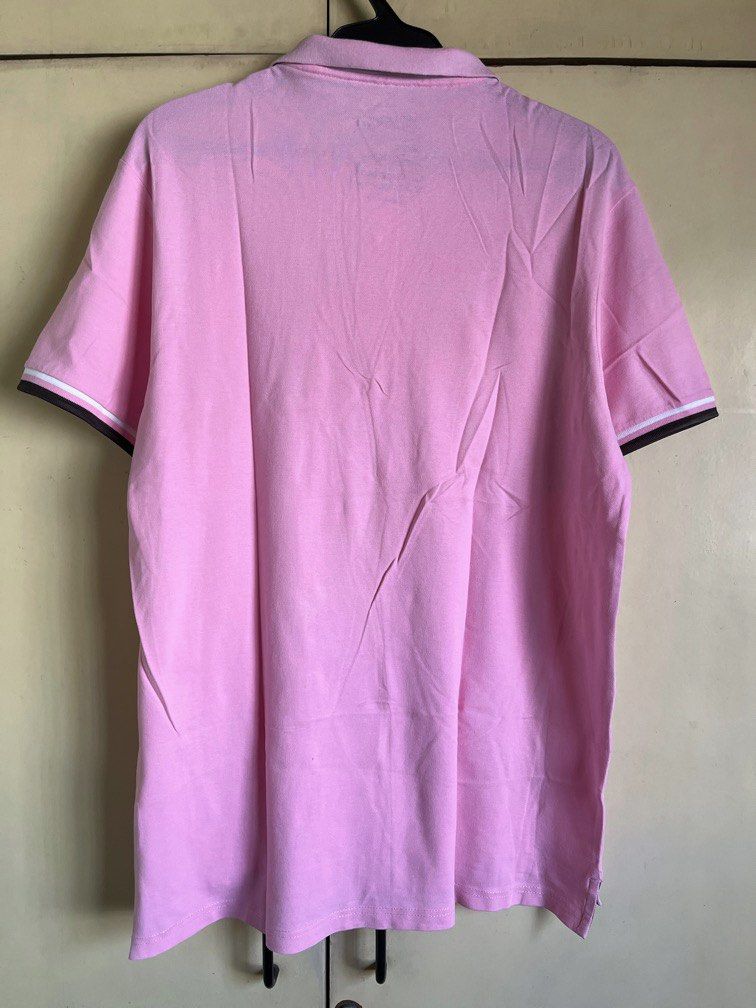 Giordano Polo Shirt (XL) (Category: Tshirts & Polo Shirts ) located in Quezon City. Submitted by jp_ii (Listing ID 1334054934, Image 2). Description: Shoulder: 18” Chest width: 21” Length: 28.5 (front) / 29.5” (back) Color: light pink No issues Mode of payment: Gcash, BPI.