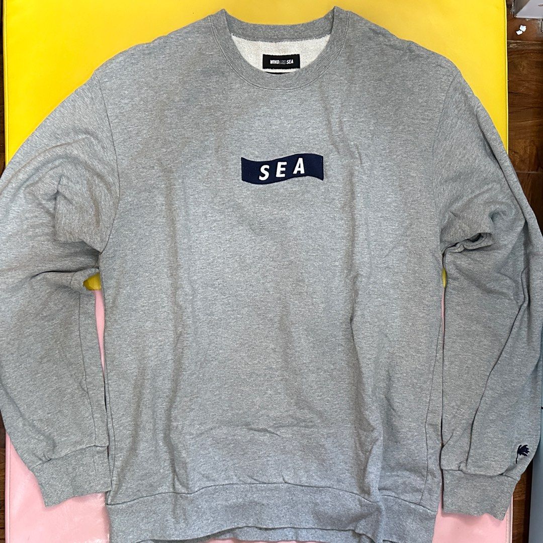 GOD SELECTION XXX X WDS (S_E_A XXX) CREWNECK / GRAY 尺碼XL, 男裝, 外套及戶外衣服-  Carousell