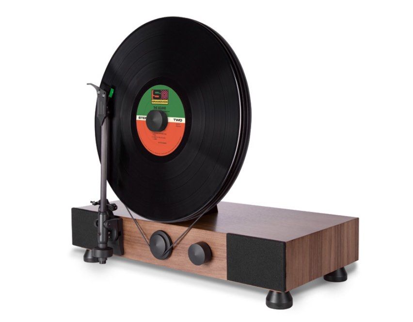 Gramovox “Floating Record” vertical turntable, Audio, Other Audio