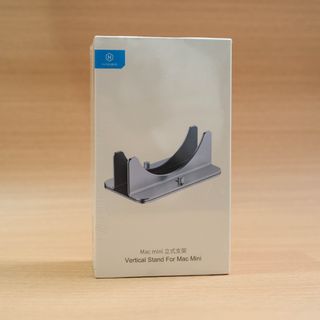 Hagibis 海備思mac mini 直立式主機支架桌面散熱 mac mini 底座迷你電腦豎立直立收納架支撐架鋁合金金屬630022361112341117