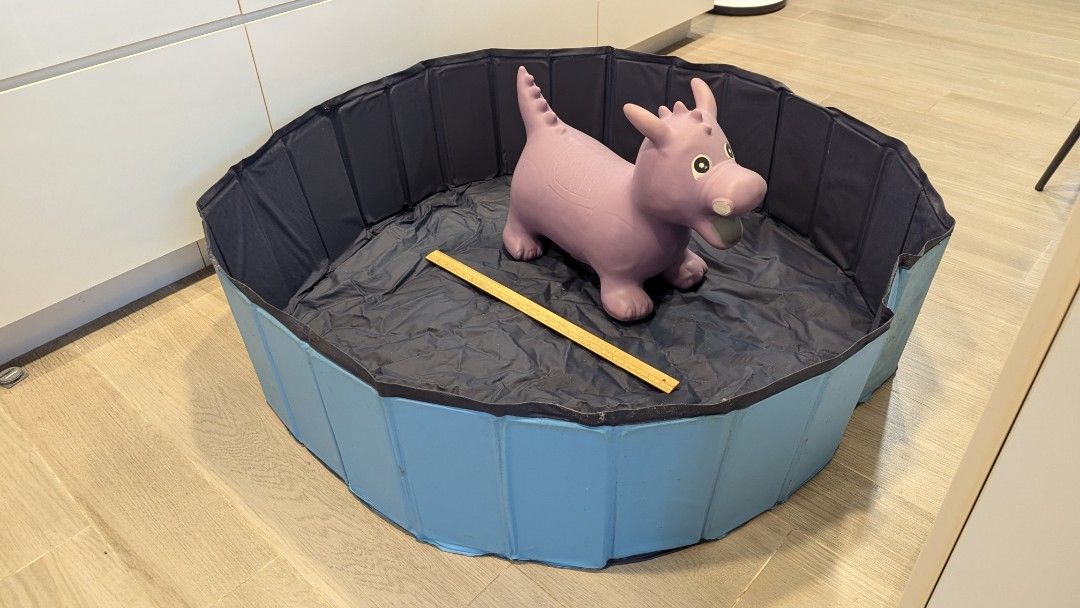 happy Hopperz UK Kids bouncy dragon animal toy Hobbies Toys Toys Games on Carousell
