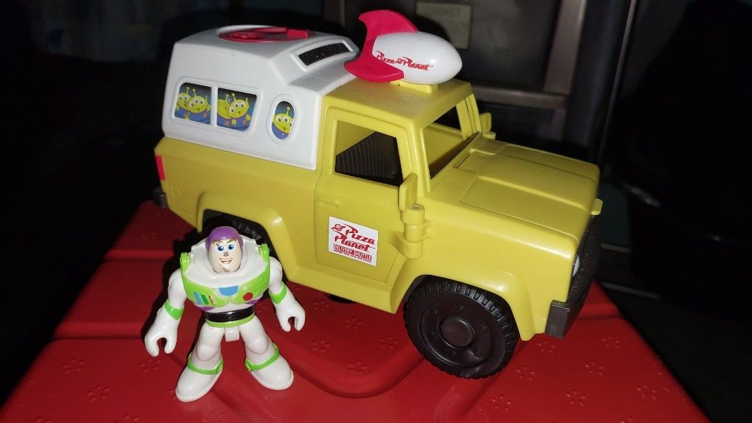 Imaginext Disney Toy Story Pizza Planet Truck Buzz Lightyear Figure Set Amazon Exclusive