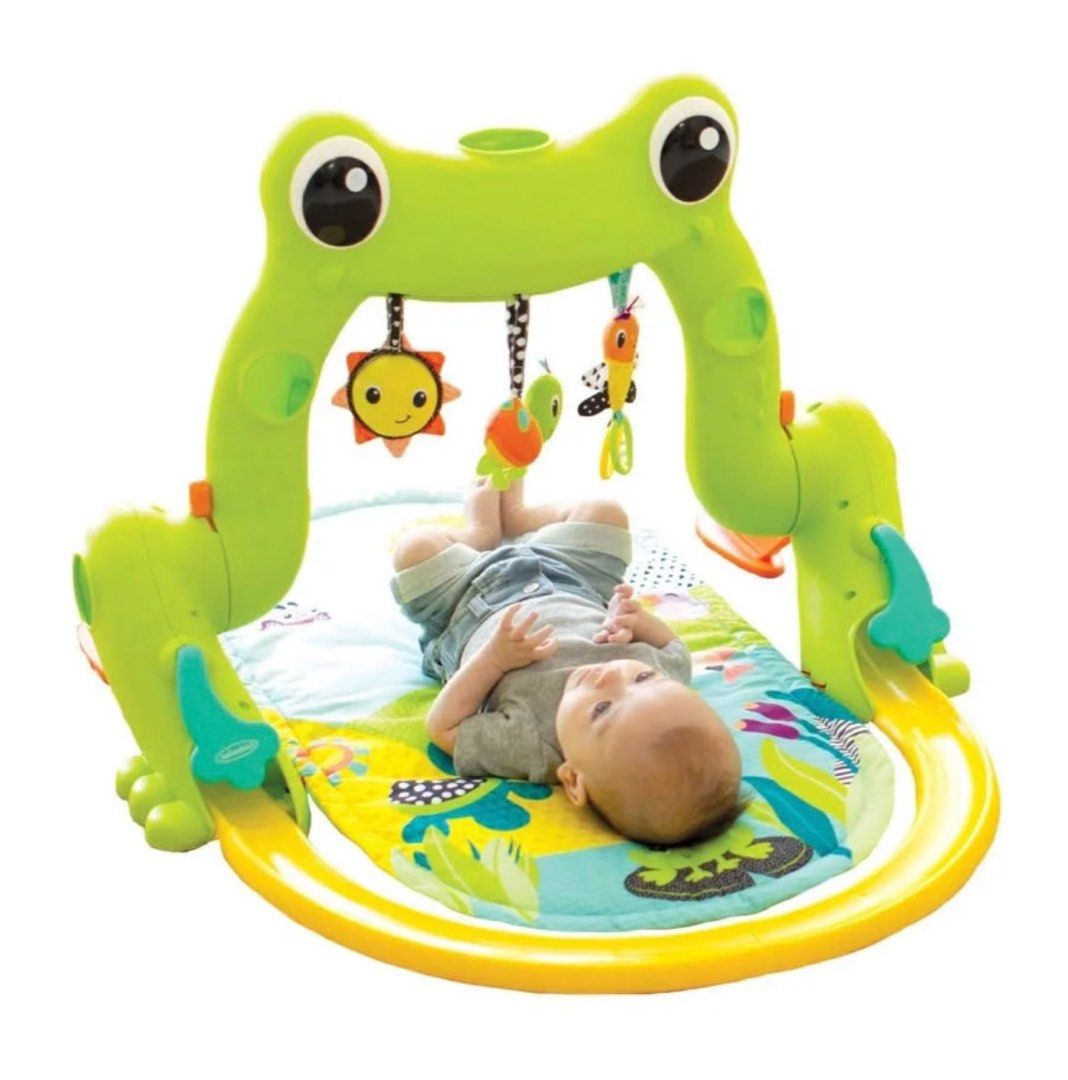 Infantino Grow with Me Great Leaps Baby Play Gym Ball Drop Roller Coaster 0 36 Months Carousell