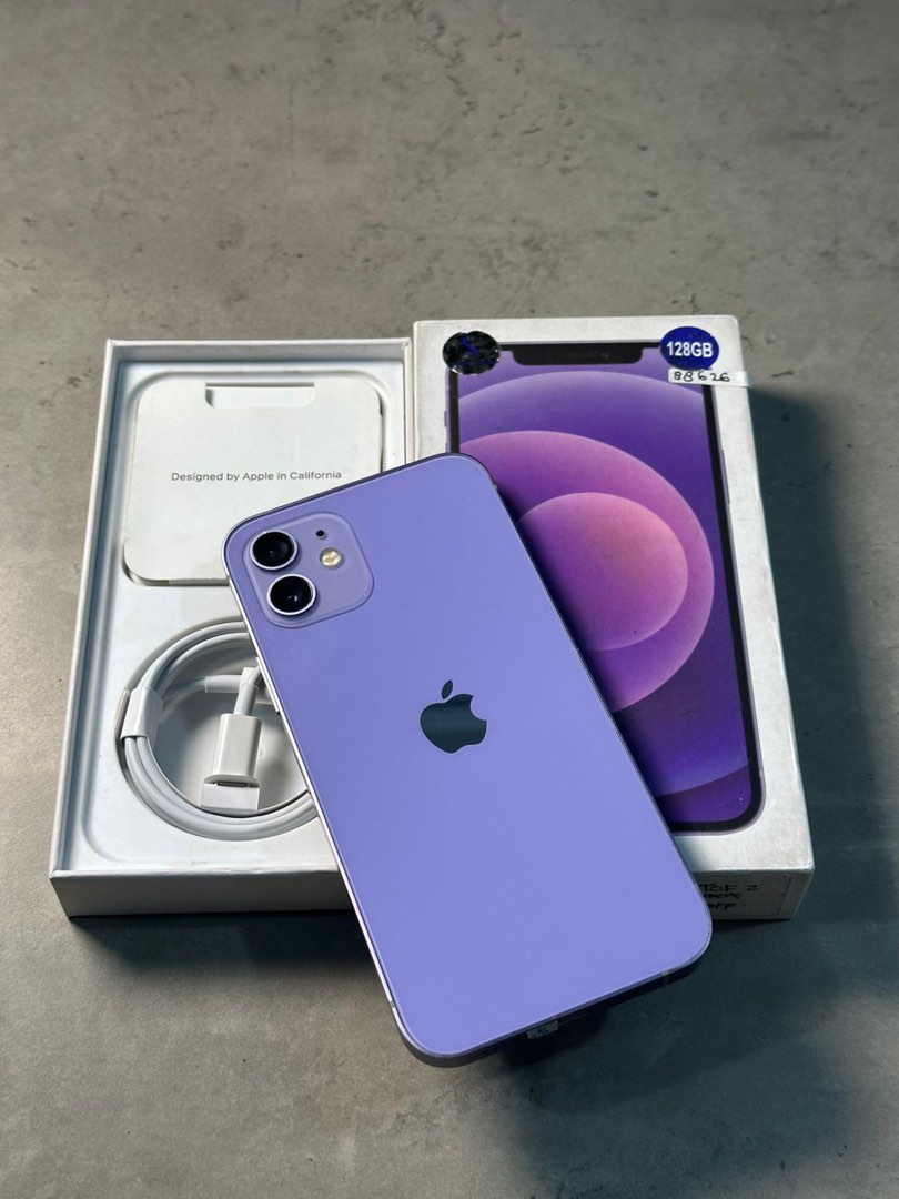 iPhone 12 mini パープル 128 GB SIMフリー 箱あり