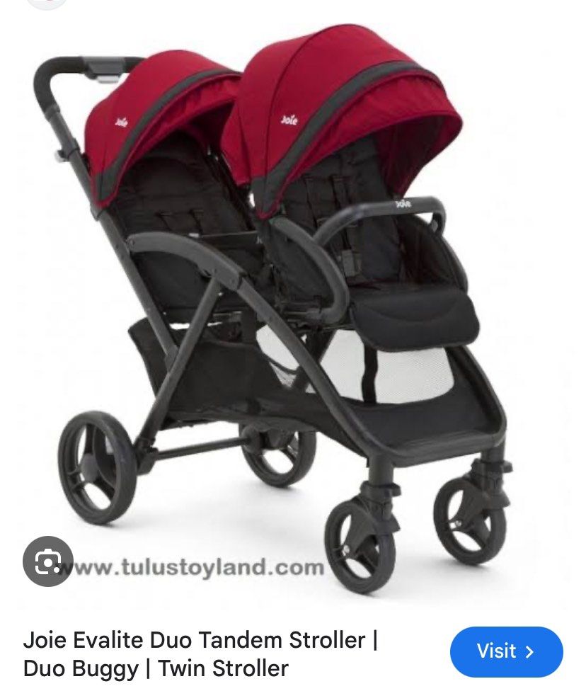 Joir Evalite Duo Tandem stroller (Category: Strollers) located in Manila. Submitted by avalanchesonlineshopmainacount (Listing ID 1334156416, Image 1). Description: .