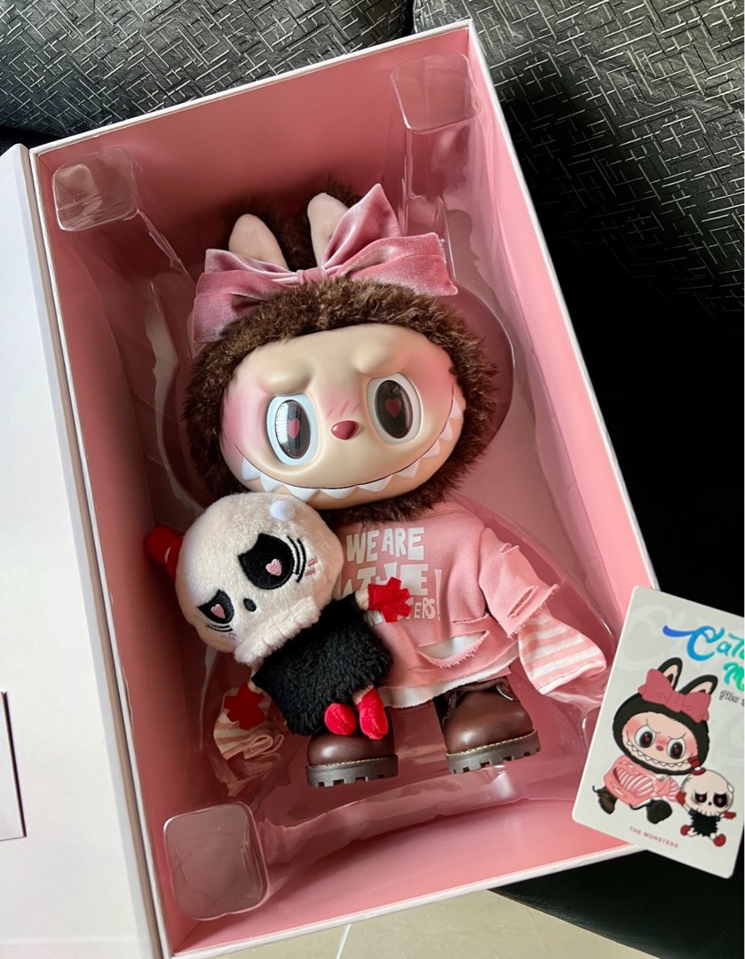Labubu Catch Me If You Like Me Plush Doll Valentine's Day