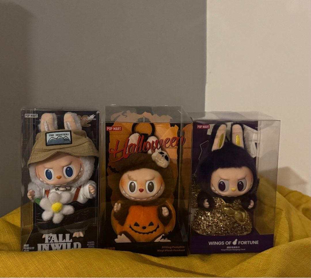 POP MART Fall in Wild & Halloween セット THE MONSTERS FALL IN WILD SERIES-Vinyl Plush Doll - POP MART
