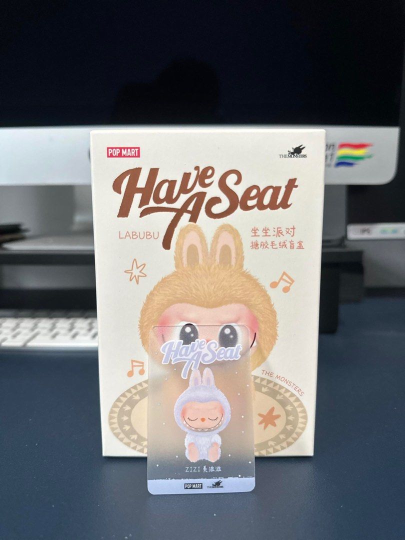 Labubu have a seat (Category: Designer & Blind Box Toys) located in Las Pinas. Submitted by masterjac (Listing ID 1334064880, Image 2). Description: P2500 each Opened box but sealed foil pack inside. MOP: BDO / Metrobank / gcash Buyer to book own courier. Location is near Festival mall Alabang. Monday-Thursdays 7:00 AM to 3:00 PM. Thank you .