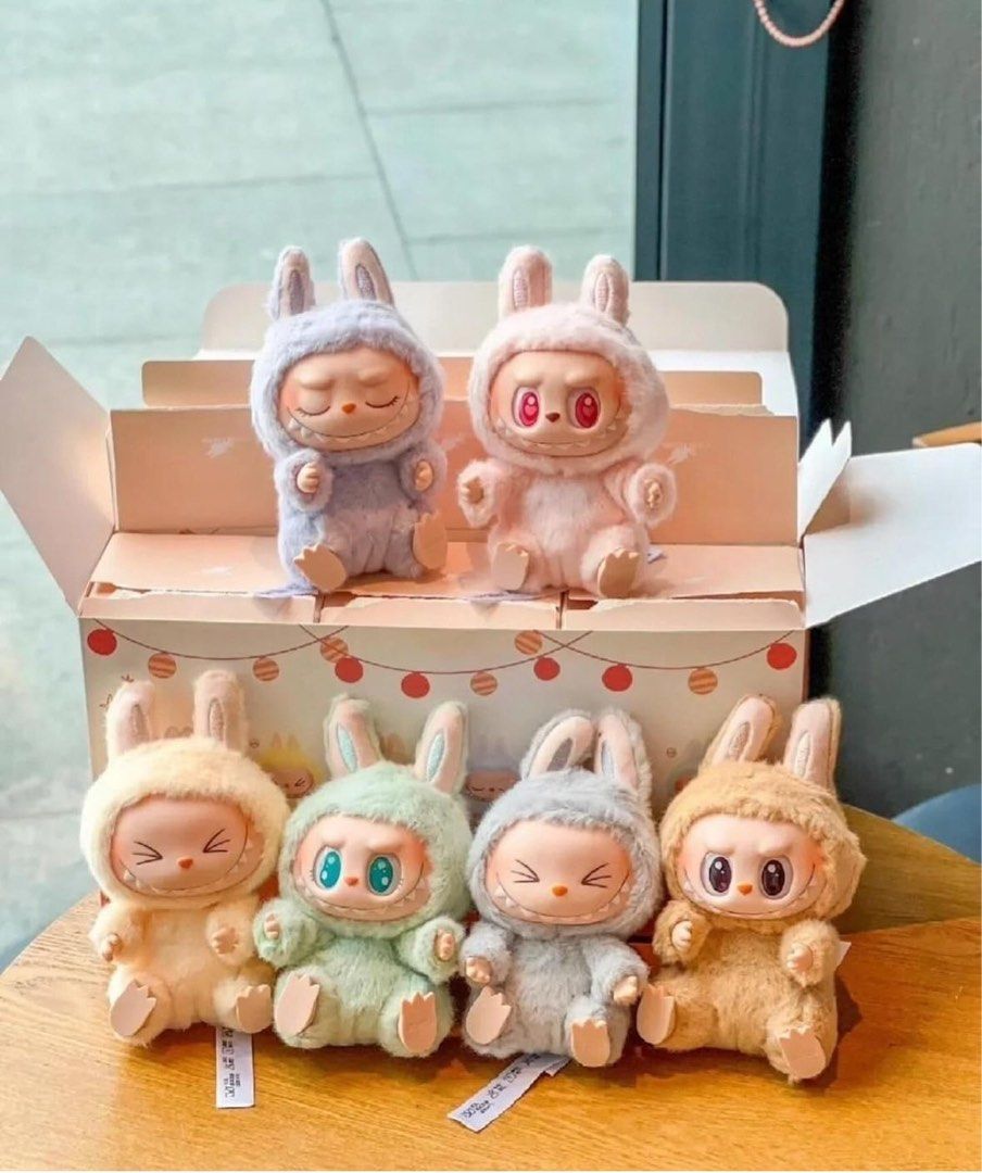 IN STOCK LABUBU HAVE A SEAT V2 and ZIMOMO ANGEL, Hobbies