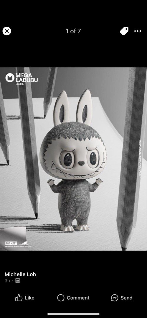 Labubu sketch 400%, Everything Else on Carousell Labubu sketch 400%, Everything Else on Carousell