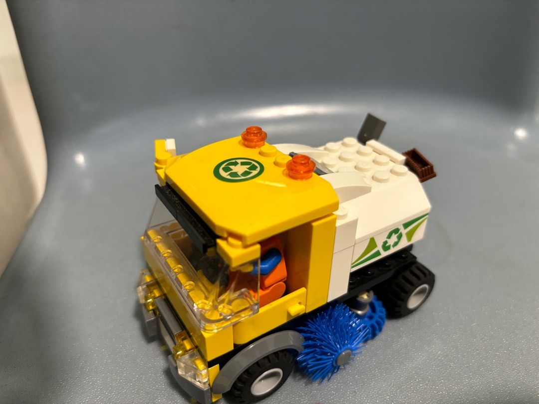 Lego Road Sweeper Truck Hobbies Toys Toys Games on Carousell