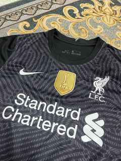LFC Liverpool 2024/25 Standard Chartered White Third Kit Football ...