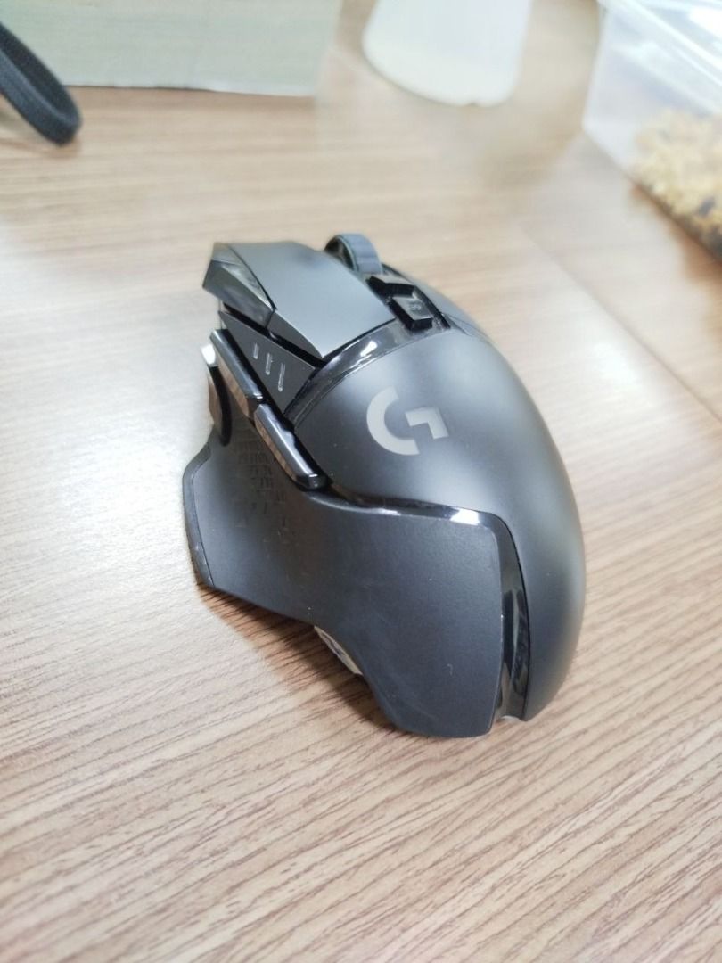Logitech G502 LIGHTSPEED🔥Wireless Gaming Mouse 16K sensor, full RGB (Category: Mouse & Mousepads) located in Quezon City. Submitted by calibre027 (Listing ID 1334033529, Image 2). Description: Logitech G502 LIGHTSPEED🔥Wireless Gaming Mouse 16K sensor, full RGB 🔥100% ORIGINAL, not yet opened for repairs 🔥 HERO 16K sensor, lightspeed wireless, 11 customizable buttons ⚠️ middle mouse click is not crispy anymore but is functional 🔥test all you w