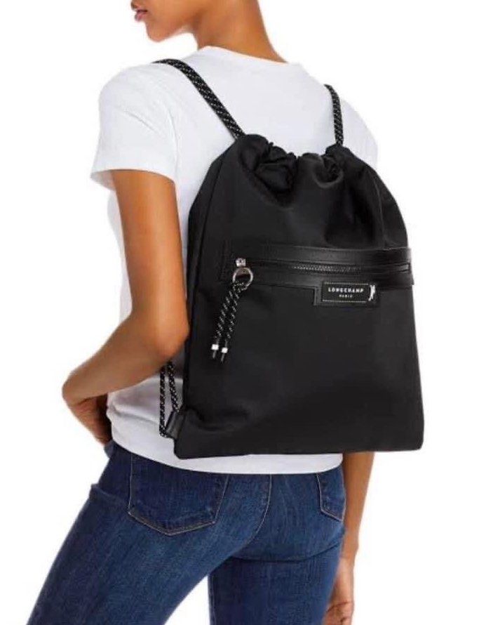 Longchamp drawstring backpack hot sale