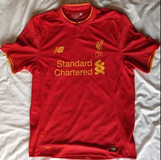 500 affordable liverpool new balance jersey For Sale Activewear Carousell Singapore