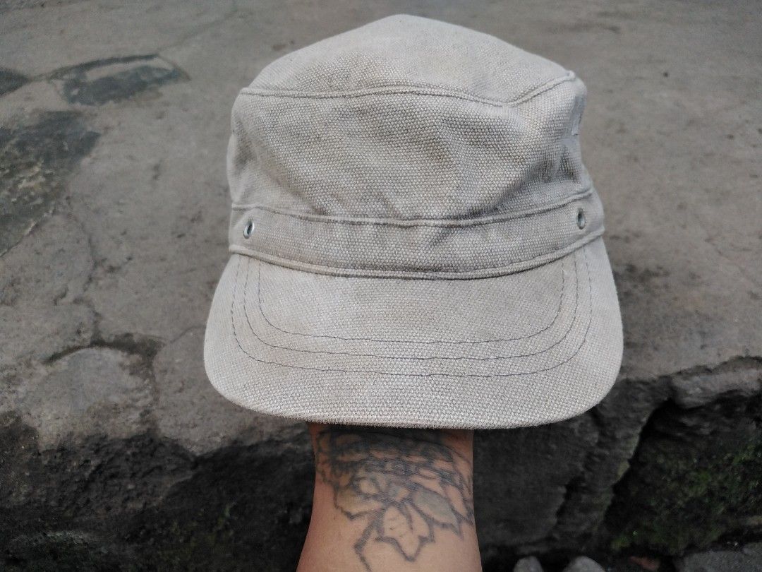 MAN "truck logo" military type cap (Category: Caps & Hats) located in General Santos City (Dadiangas). Submitted by evolveorrepeat (Listing ID 1334062630, Image 1). Description: In very good used condition Thick fabric Detais posted.