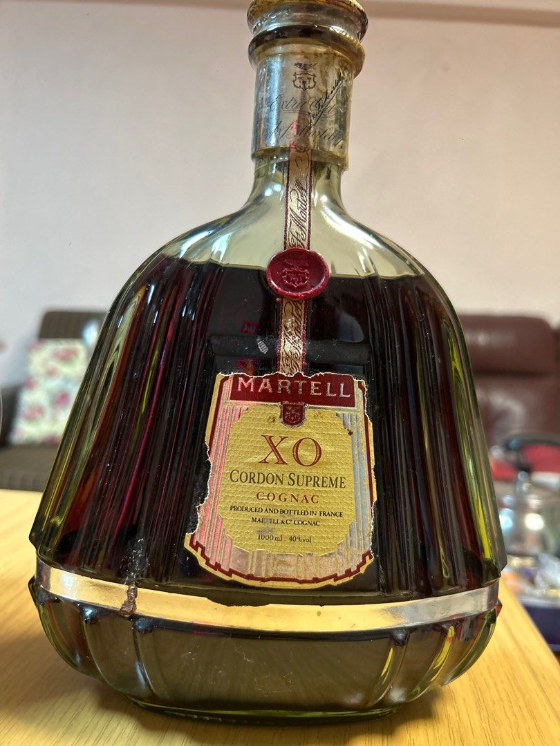 Martell XO Cordon Supreme Cognac Vintage 1000ml, Food