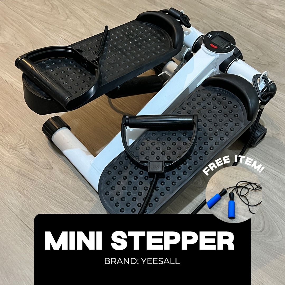 Mini Stepper Cardio Machine with FREE Jump Rope, Sports Equipment ...