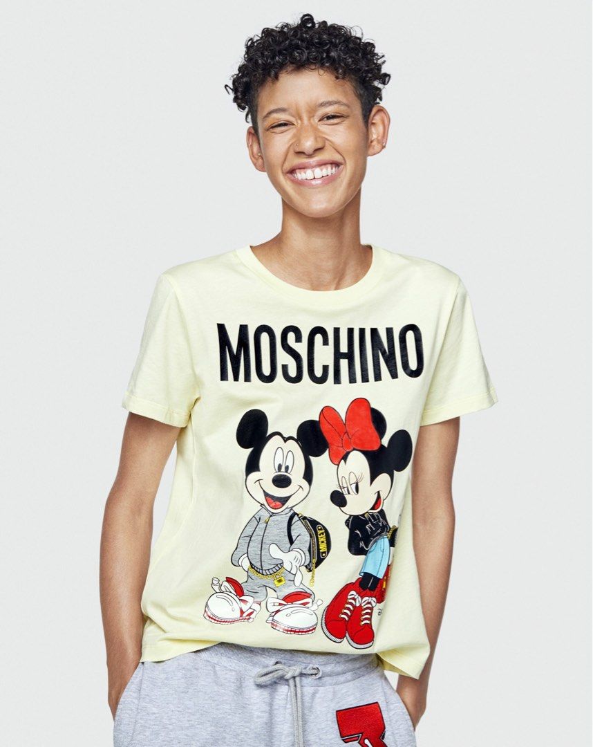 MOSCHINO x H M Mickey Minnie Mouse Disney T Shirt