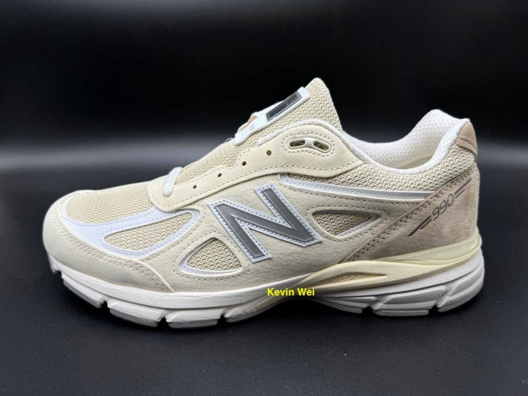 週末限定New Balance 990V4 スニーカー ベージュ The New Balance 990v4 Made in USA Cream Tan Releases July 27