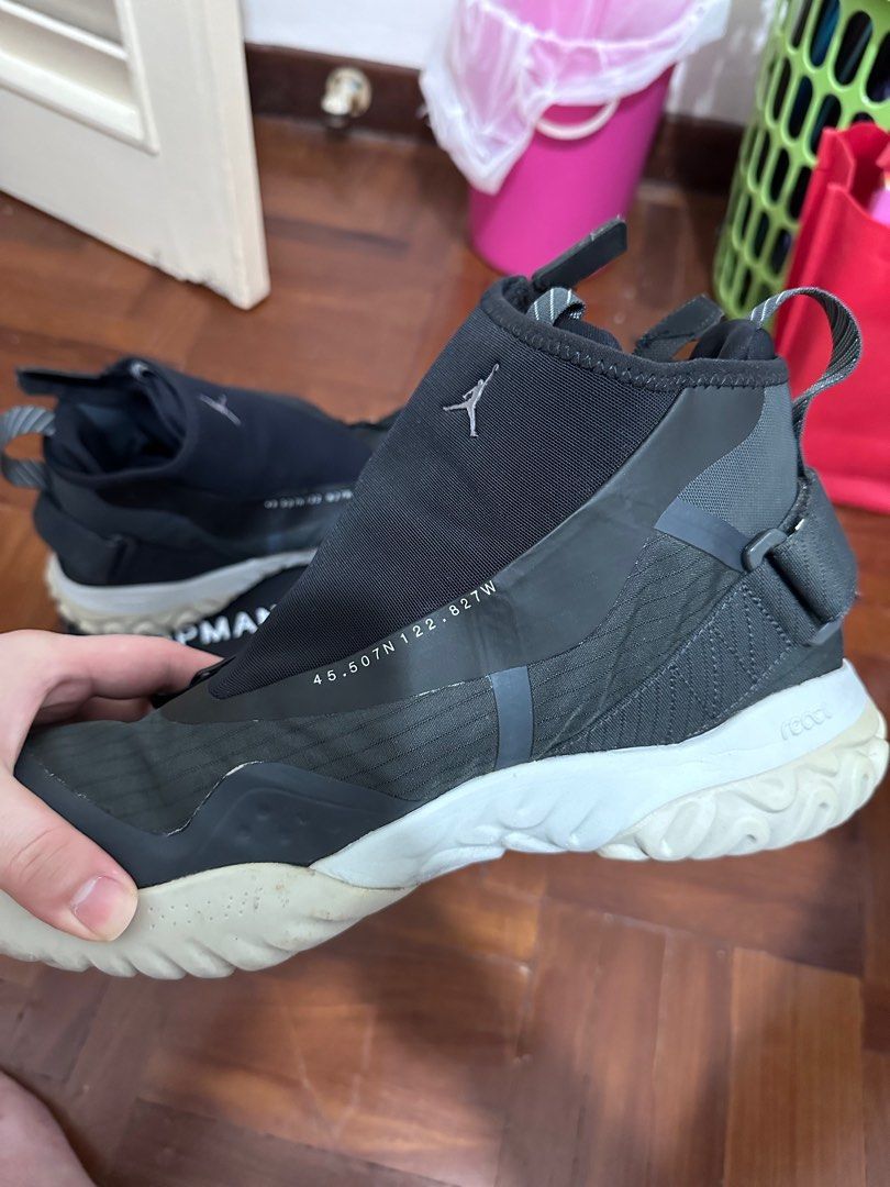 NIKE JORDAN PROTO REACT Z BLACK REFLECT SILVER Sports Equipment Sports Games Racket Ball Sports on Carousell