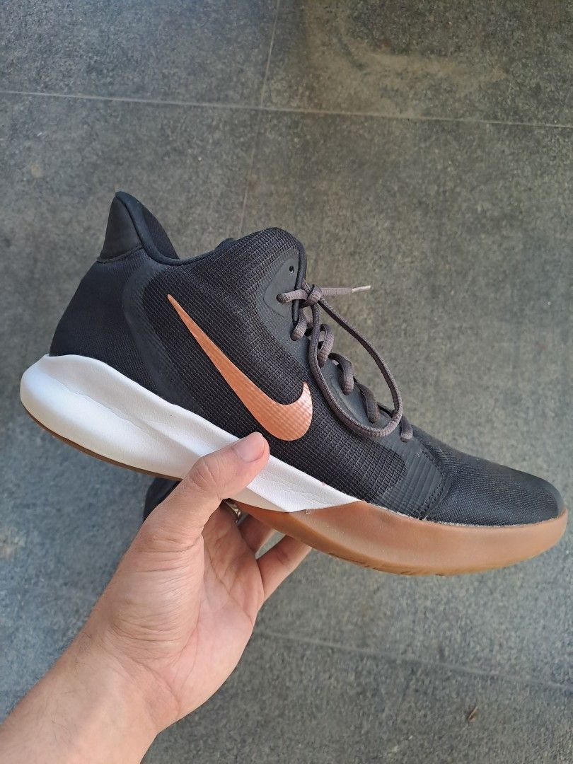 Nike precision 3 black and gold hot sale