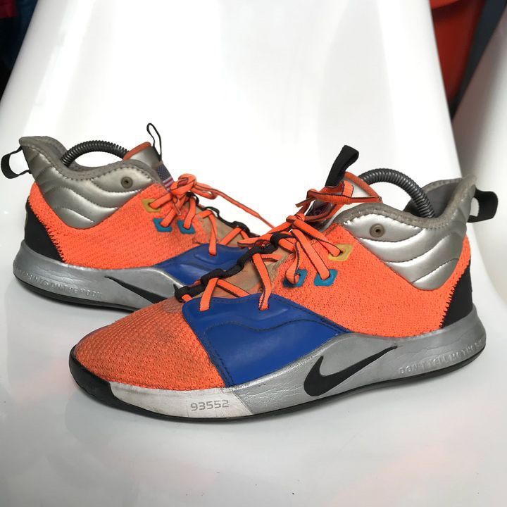 Nike x Nasa Pg3 Nasa Nike PG Paul George NASA GS Orange